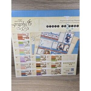 GRAPHIC 45 "A Place in Time" Rare 12X12 PAPER PAD New-Sealed